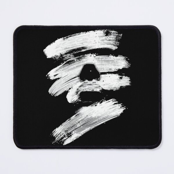 Item preview, Minimal Abstract Face – Black and White Street Art Expression designed and sold by PLUSHIWORLDtm.