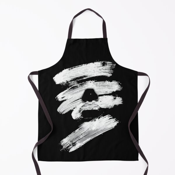 Item preview, Minimal Abstract Face – Black and White Street Art Expression designed and sold by PLUSHIWORLDtm.