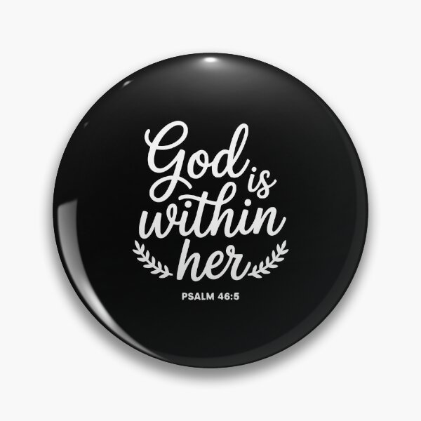 Item preview, God Is Within Her designed and sold by theartfulaspie.