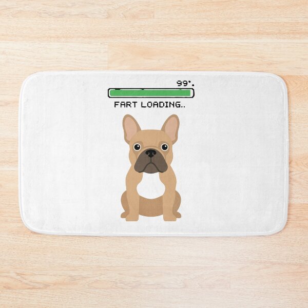 Item preview, Fart Loading Please Wait Funny French Bulldog Meme designed and sold by Petzzz.