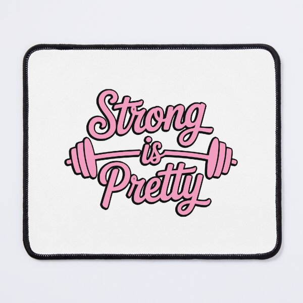 Item preview, Strong Is Pretty! Powerlifter Girl designed and sold by PMCreative.