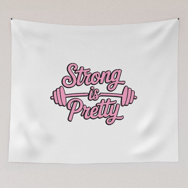 Item preview, Strong Is Pretty! Powerlifter Girl designed and sold by PMCreative.
