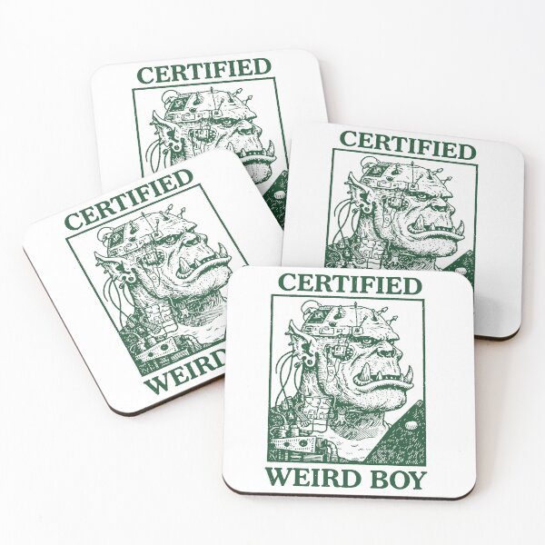 Item preview, Certified WeirdBoy , tabletop wargaming, funny warhammer meme designed and sold by borenclolahroy.