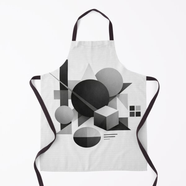 Item preview, Geometric Composition in Monochrome Balance designed and sold by JuViRo.