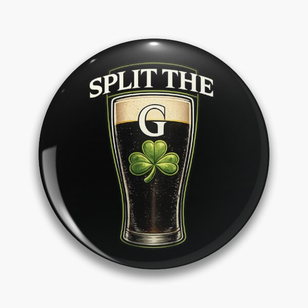 Artikelvorschau, Split The G – Irische Trink-Challenge Shamrock Design St. Patrick’s Day Trink-Challenge entworfen und verkauft von g1cash.