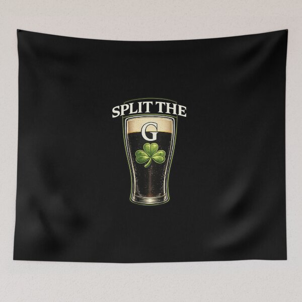 Item preview, Split The G – Irish Drinking Challenge Shamrock Design St. Patrick’s Day Drinking designed and sold by g1cash.
