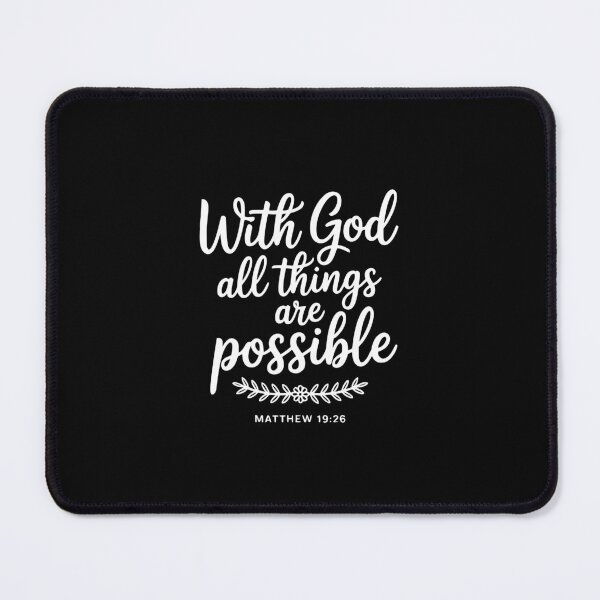 Item preview, With God All Things Are Possible designed and sold by theartfulaspie.