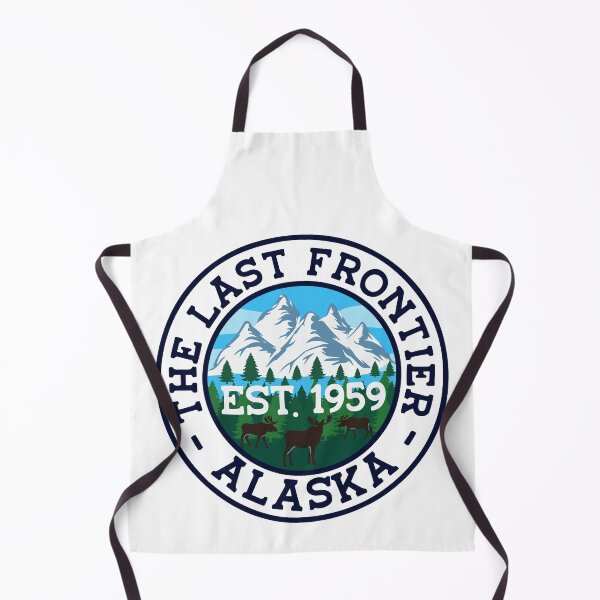Item preview, Alaska The Last Frontier Mountains Moose Souvenir Sticker designed and sold by KGN  CREATIVITY.