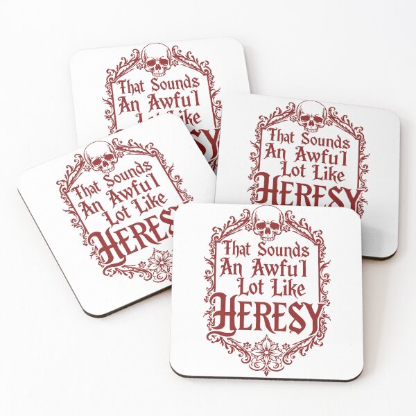 Item preview, Sounds Like Heresy, Funny Gaming Tabletop Wargame designed and sold by borenclolahroy.