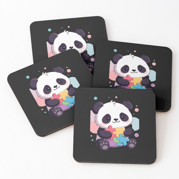 Item preview, Panda Autism Awareness Puzzle Neurodiversity designed and sold by GrumpySableye.
