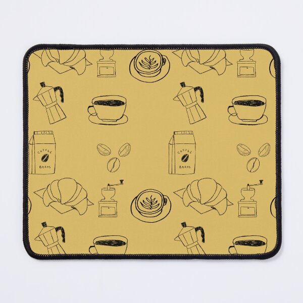 Item preview, coffee lover pattern, cafe, designed and sold by itsTinaColman.