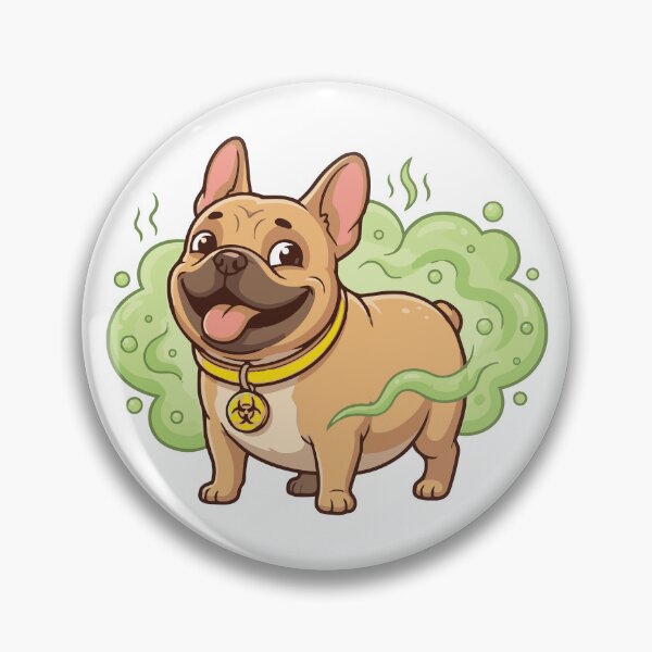 Item preview, Toxic Gas Warning French Bulldog Biohazard Symbol designed and sold by Petzzz.