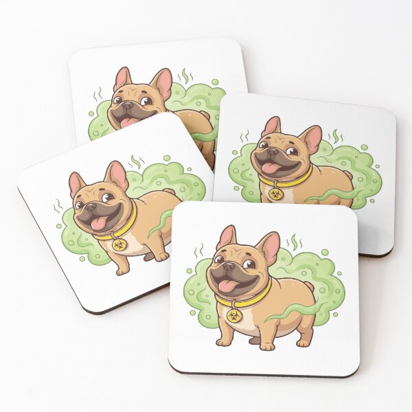 Item preview, Toxic Gas Warning French Bulldog Biohazard Symbol designed and sold by Petzzz.