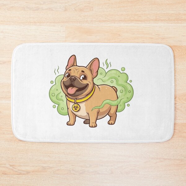Item preview, Toxic Gas Warning French Bulldog Biohazard Symbol designed and sold by Petzzz.