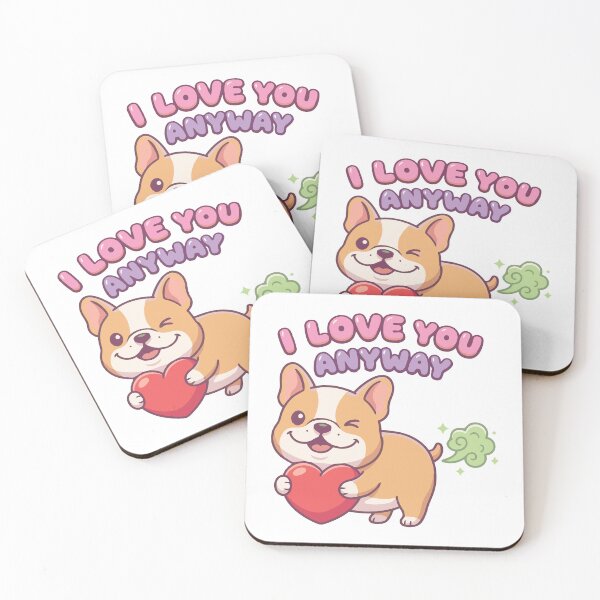 Item preview, I Love You Even Though You Stink Frenchie designed and sold by Petzzz.