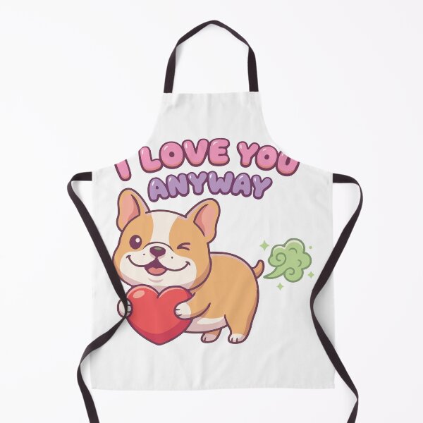 Item preview, I Love You Even Though You Stink Frenchie designed and sold by Petzzz.