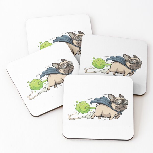 Item preview, Powered By Farts French Bulldog Rocket Dog designed and sold by Petzzz.