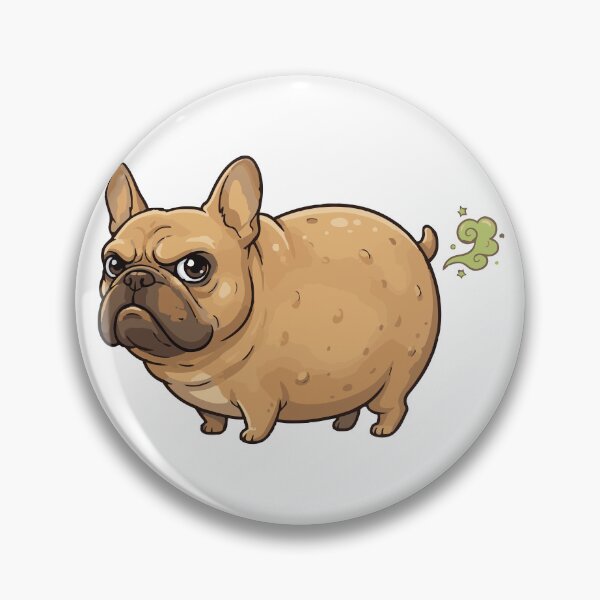 Item preview, The Farting Potato Funny French Bulldog Nickname designed and sold by Petzzz.
