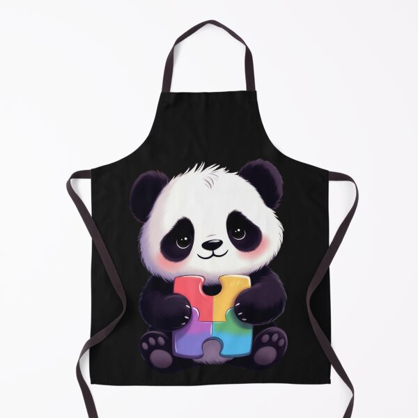 Item preview, Autism Awareness Panda Puzzle Piece Acceptance designed and sold by GrumpySableye.