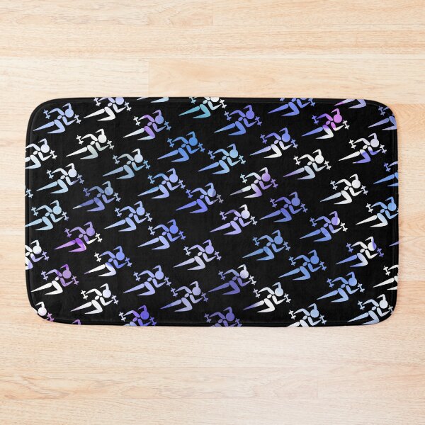 Item preview, Runner Workout Pattern Black designed and sold by ckylin.