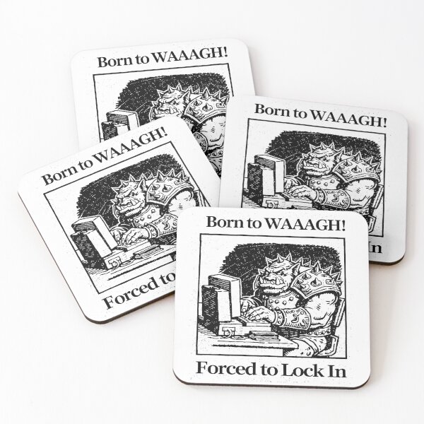 Item preview, Warhammer Orc War Boss, orcs, born to forced to lock in designed and sold by borenclolahroy.