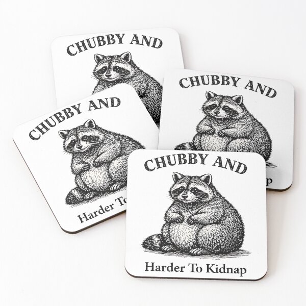 Item preview, CHUBBY AND Harder To Kidnap designed and sold by sarahdoesdesign.