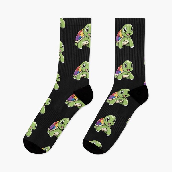 Item preview, Cute Turtle Puzzle Piece Autism Awareness Support designed and sold by GrumpySableye.