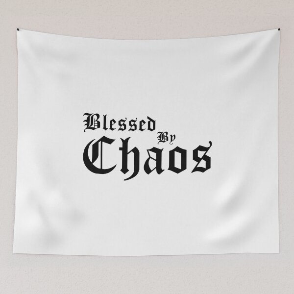 Item preview, Blessed By Chaos Gothic Blackletter Typography Design designed and sold by NeutronDesign.