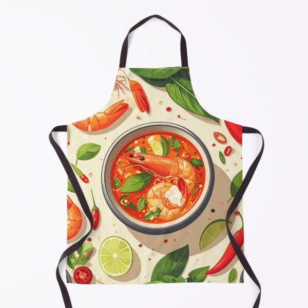 Item preview, Tom Yum Thai Food Pattern designed and sold by MIXER'07.