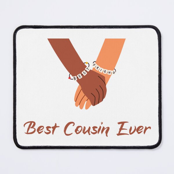 Item preview, Best Cousin Ever Hand Holding Friendship Family Love Design designed and sold by PixelWaveBD.