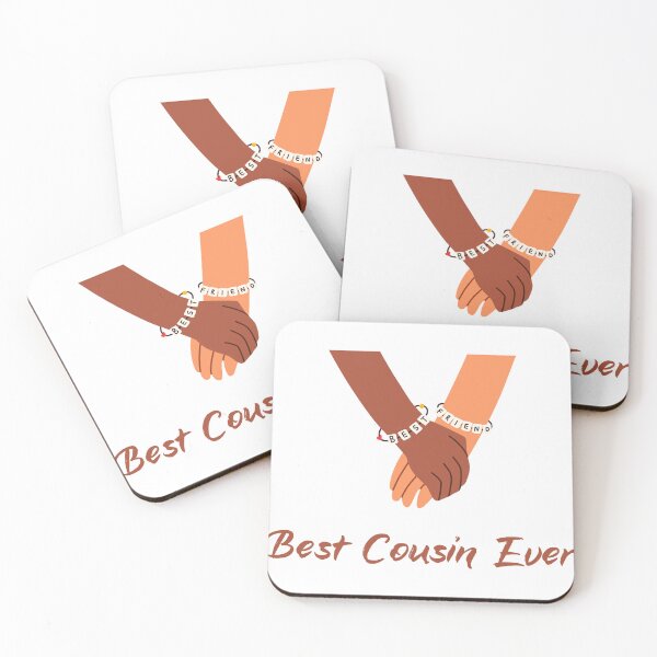 Item preview, Best Cousin Ever Hand Holding Friendship Family Love Design designed and sold by PixelWaveBD.