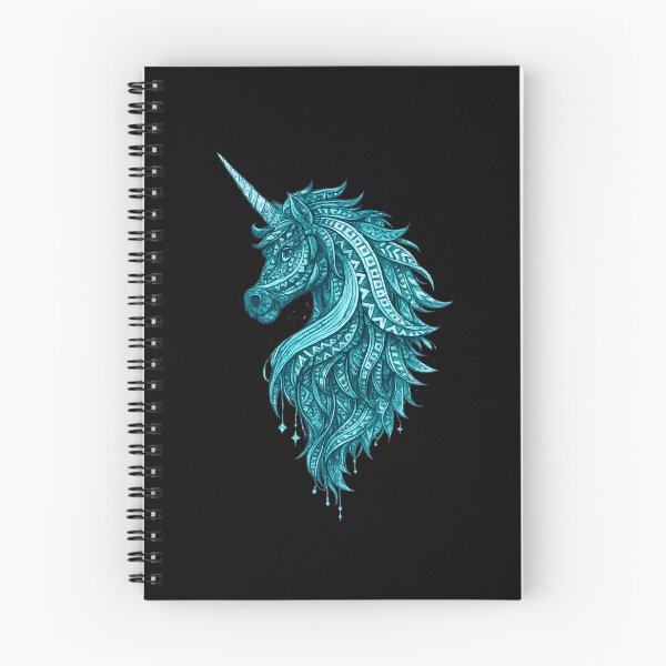 Item preview, Magical Unicorn 80s Cartoon Style Horse Lovers Aesthetic Mandala Design designed and sold by DrawHandArt.