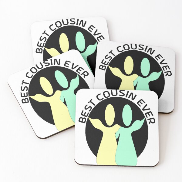 Item preview, Best Cousin Ever Cute Family Love Friendship Gift Design designed and sold by PixelWaveBD.