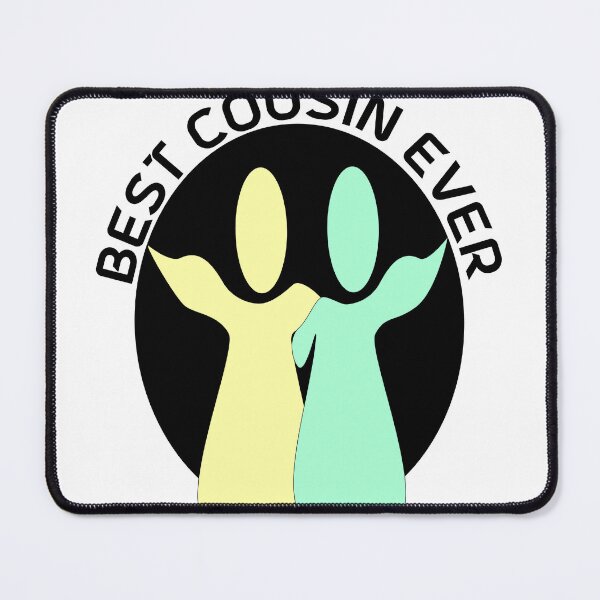 Item preview, Best Cousin Ever Cute Family Love Friendship Gift Design designed and sold by PixelWaveBD.