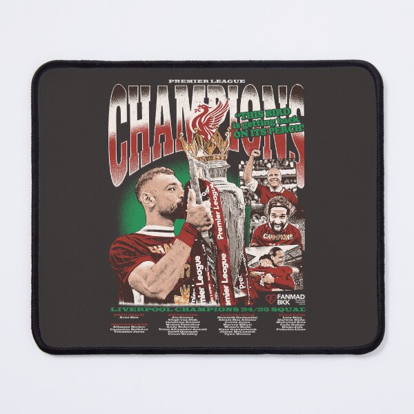 Item preview, Liverpool Champions 2025 Vintage Bootleg Tribute designed and sold by Nadatantawy412.