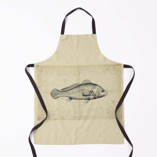 Item preview, Vintage Silver Croaker Fish Poster – Plagioscion ternetzi – Antique Marine Life Art Print designed and sold by Jeeklsdotcom.