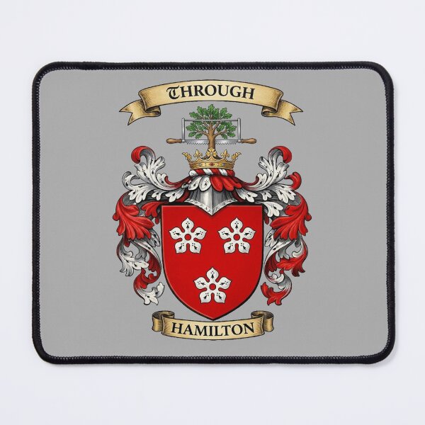 Item preview, The Hamilton Family Coat of Arms designed and sold by BagTown Clans.