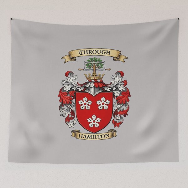 Item preview, The Hamilton Family Coat of Arms designed and sold by BagTown Clans.