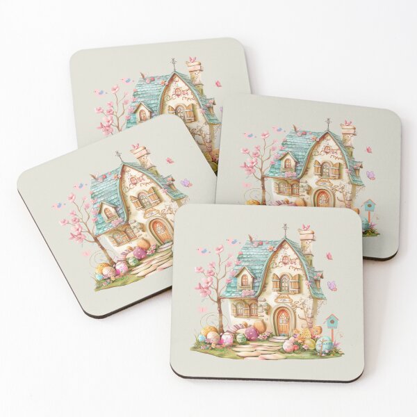 Item preview, Cute Vintage cottage, tulips,  flowers, pastell, romantic designed and sold by Coolparrotgirl.
