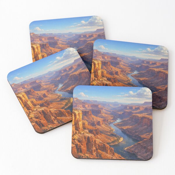 Item preview, Grand Canyon River Landscape Wall Art designed and sold by TAOptimus .