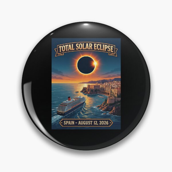 Item preview, Total Solar Eclipse August 12, 2026 Spain designed and sold by CapSoulCo.