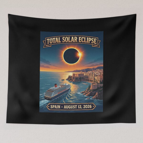 Item preview, Total Solar Eclipse August 12, 2026 Spain designed and sold by CapSoulCo.