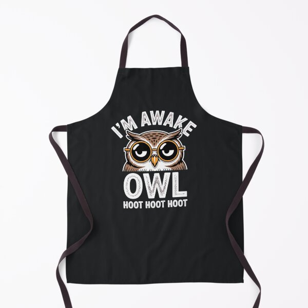 Item preview, Funny Sarcastic Owl Meme – I’m Awake Night Humor designed and sold by Taans-Creation.