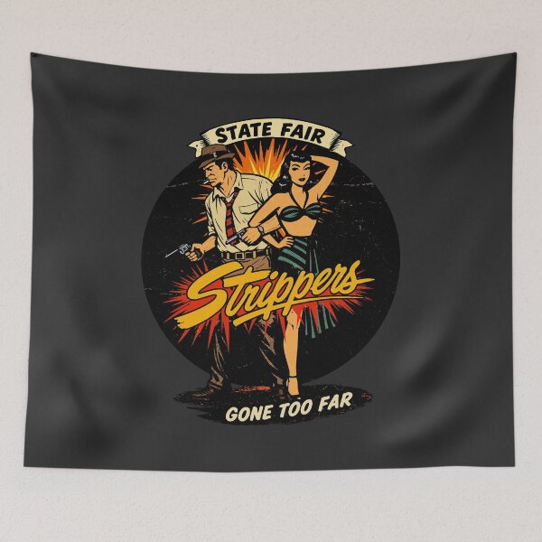 Item preview, Vintage Out of Control State Fair Strippers designed and sold by Kujo Dangerous Vintage.