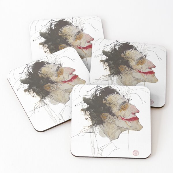 Item preview, A Joker pencil portrait designed and sold by alexgeiart.