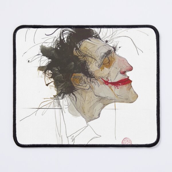 Item preview, A Joker pencil portrait designed and sold by alexgeiart.