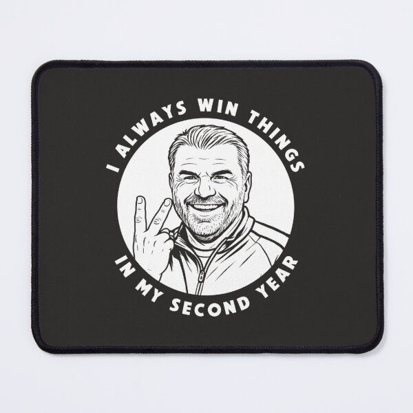 Item preview, Ange Postecoglou I Always Win Things In My Second Year Tottenham designed and sold by JungleZoo.
