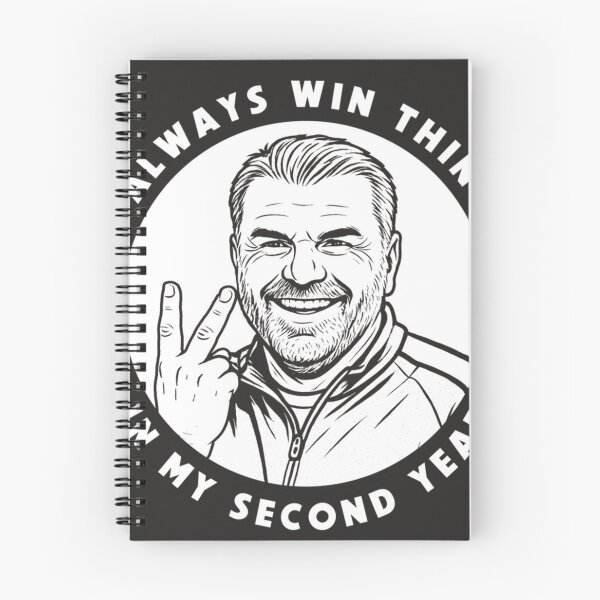 Item preview, Ange Postecoglou I Always Win Things In My Second Year Tottenham designed and sold by JungleZoo.