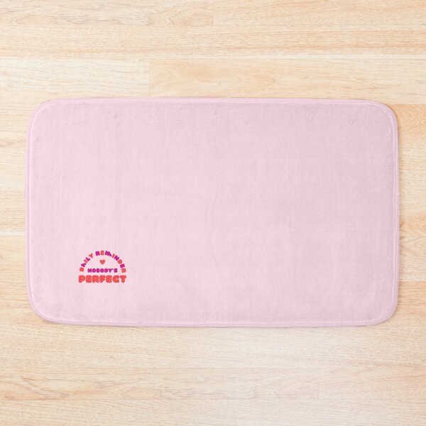Item preview, DAILY REMINDER... NOBODY'S PERFECT | RED AND PINK designed and sold by thehappyintrovert .