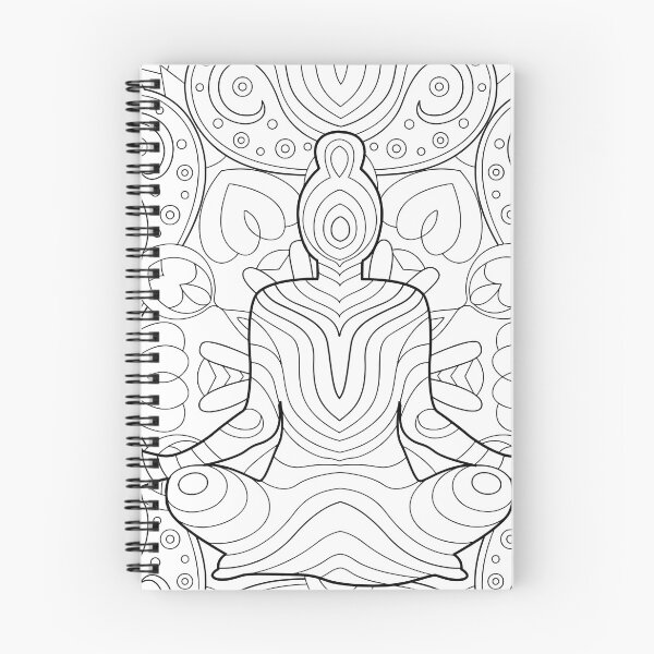 Item preview, Abstract Tribal Meditation Mandala Yoga Lotus designed and sold by Shoot-The-Moon.